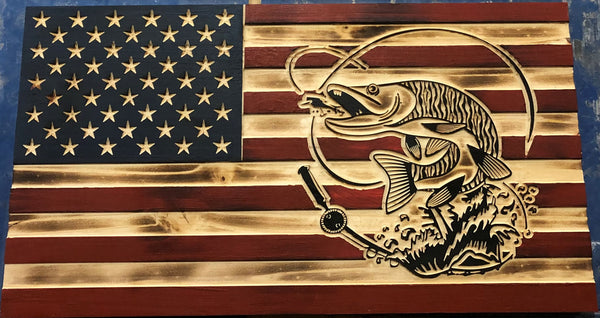 American Flag, Muskie